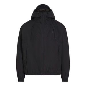 Calvin Klein Waterproof Black Drawstring Hood Jacket With Multiple Pockets - NWT